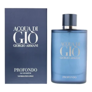 New Acqua Di Gio Profondo by Giorgio Armani 3.4 oz Parfum Cologne for Men