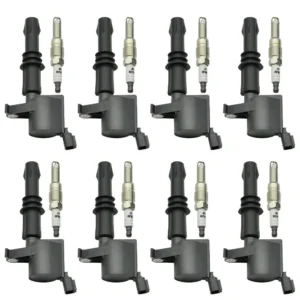 8PCS Ignition Coils and Spark Plugs SP546 For Ford F150 5.4L 2004-2010 DG511